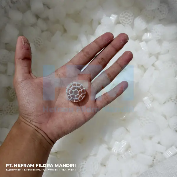 Media Filter MBBR Gudang Pusat - Hefram Fildra Mandiri