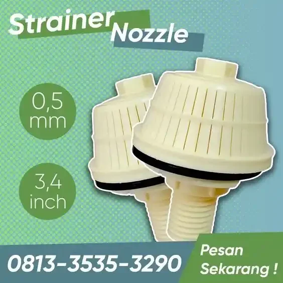Video Strainer Nozzle Filter Penjernih Air - Hefram Fildra Mandiri